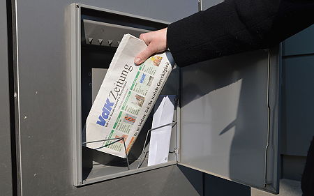 VdK-Zeitung im Briefkasten
