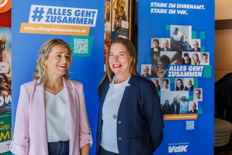 Verena Bentele und Katarina Peranić Verena Bentele und Katarina Peranić
