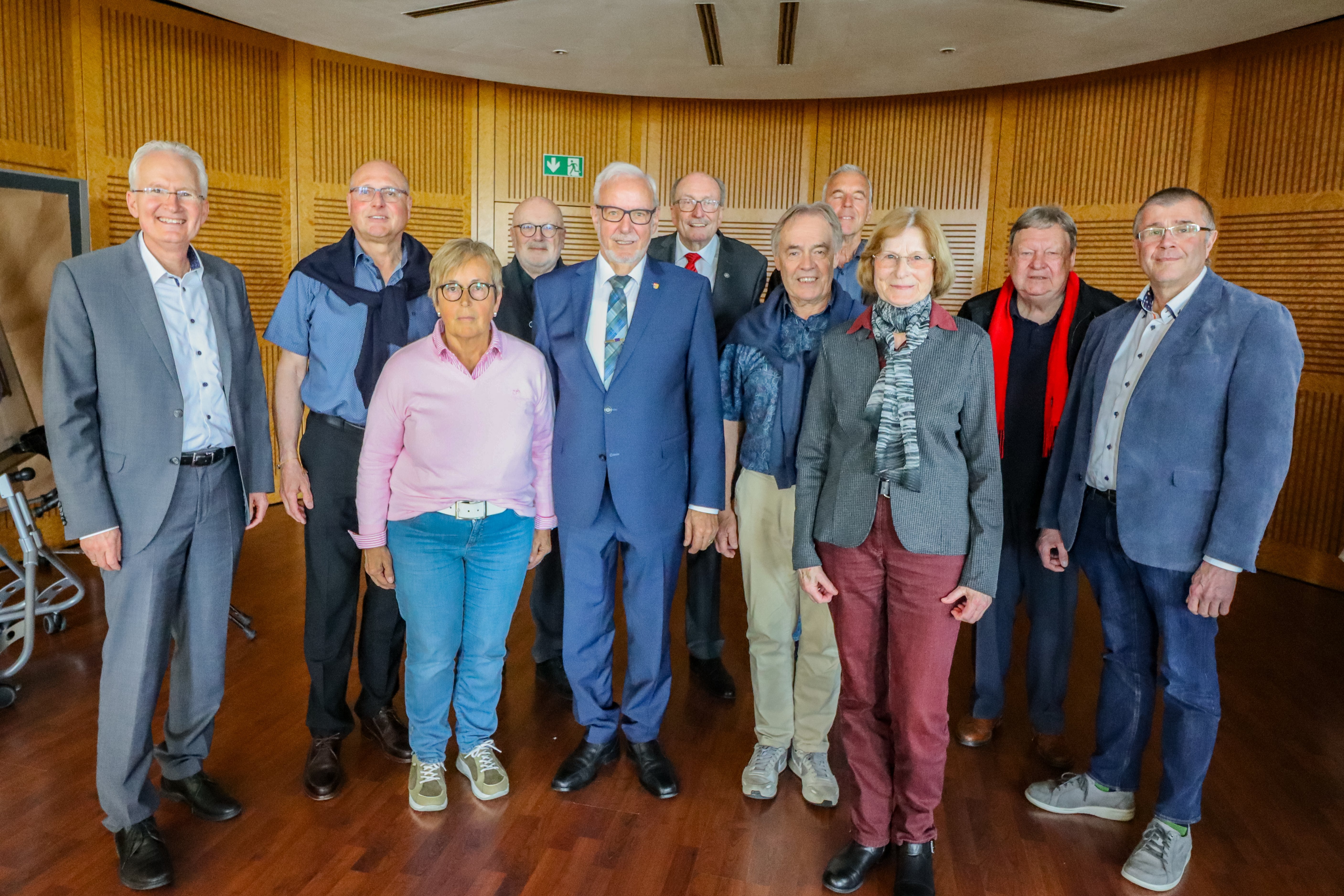 Gruppenbild des Bezirksverbandsvorstandes von Südbaden