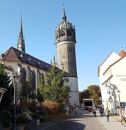 Schlosskirche in Wittenberg.