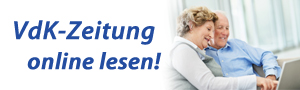 Banner "VdK-Zeitung online lesen"