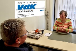 Informationsgespräch durch Christina Müller