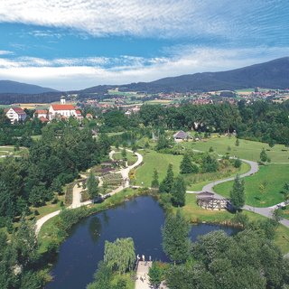 Bad Kötzting mit Kurpark und Kaitersberg