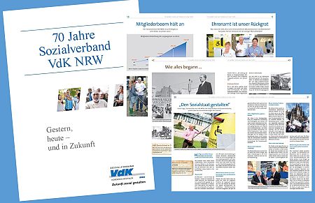 Cover 70 Jahre VdK NRW