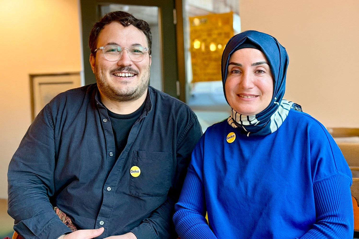 Geko Berlin Levent Öztürk (links) und Dilek Erusta