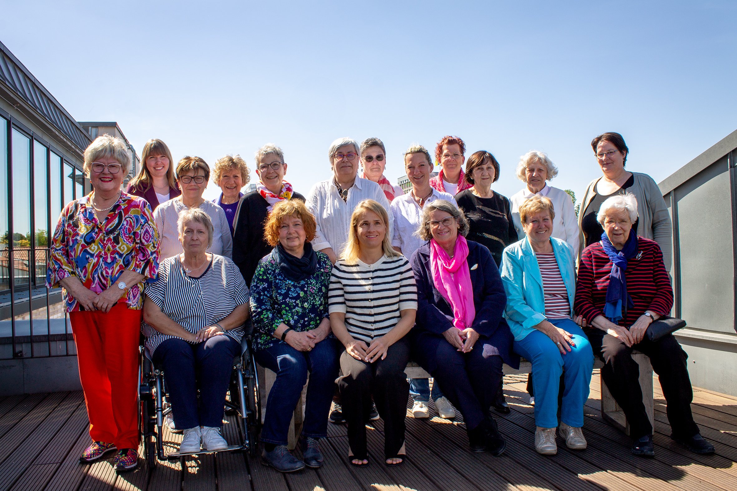 Bundesfrauenkommission im VdK Gruppenfoto der Bundesfrauenkommission im VdK bei der Tagung am 13. und 14. Mai 2025 in Berlin