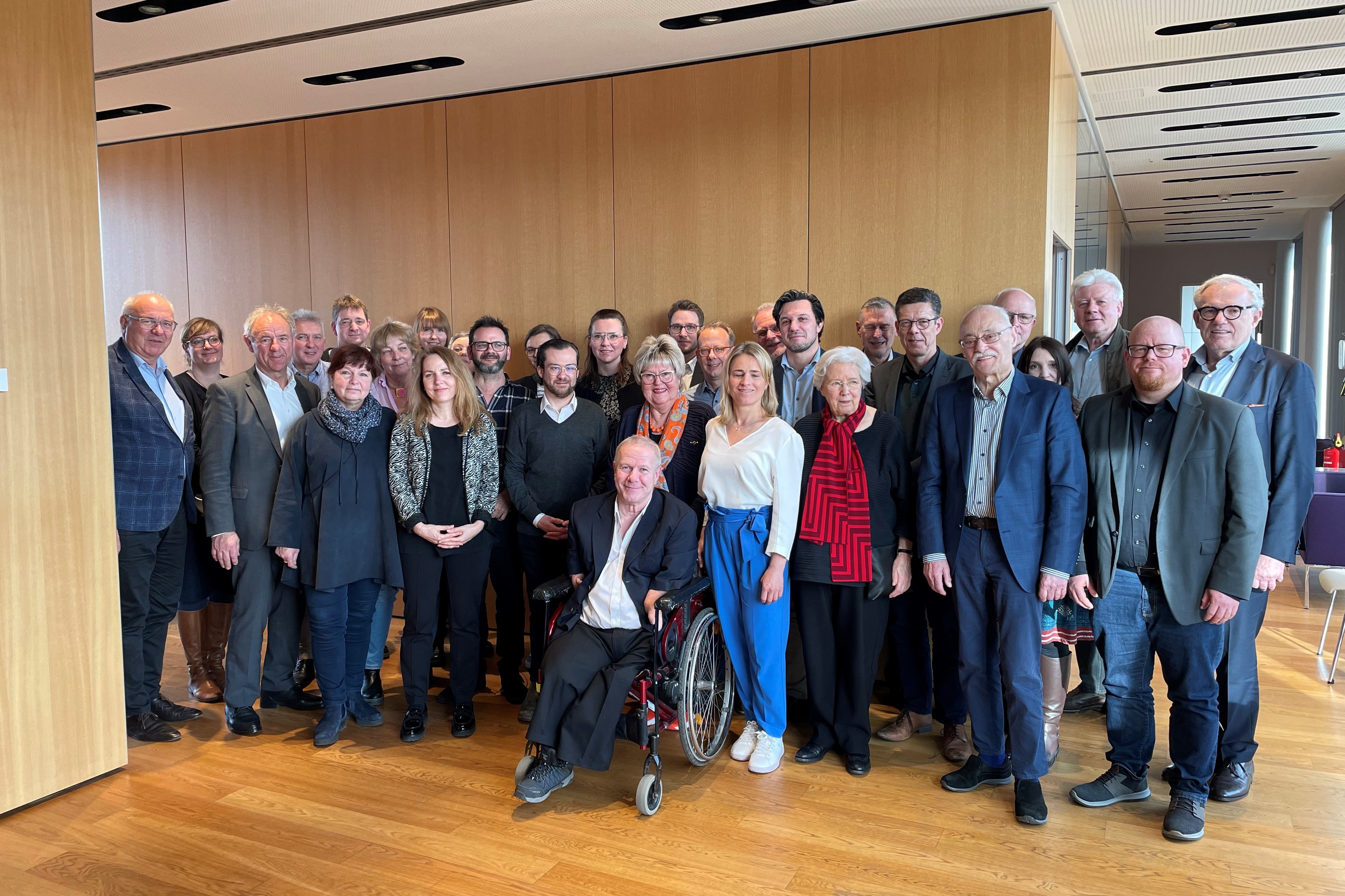 Gruppenfoto Sozialpolitische Kommission Die Mitglieder der Sozialpolitischen Kommission im Sozialverband VdK am 19. und 20. März 2024 in Berlin.