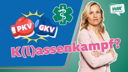 Thumbnail zum Video mit einem Bild von Verena Bentele und dem Text "K(l)assenkampf?"
