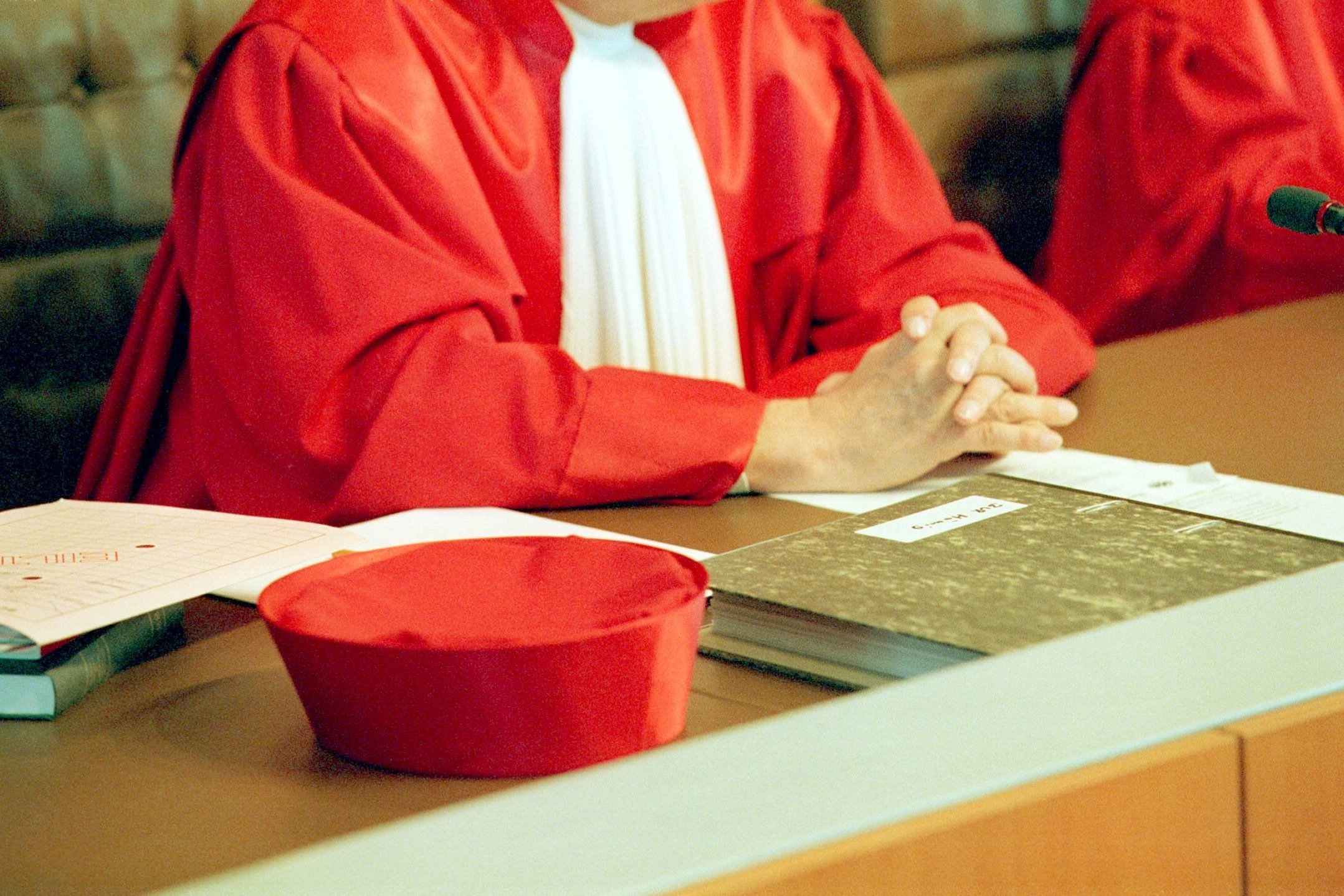  Richter des Bundesverfassungsgerichts in Karlsruhe