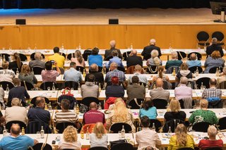 Blick aufs Publikum der SBV-Konferenz