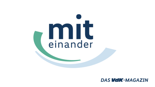 Neues Logo vom TV-Magazin "miteinander". 