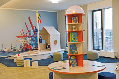 Vertrauliche Spurensicherung Das Institut für Rechtsmedizin am Universitätsklinikum Hamburg-Eppendor hat einen kindgerechten Schutzraum.