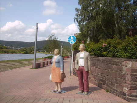 Figuren an der Weser