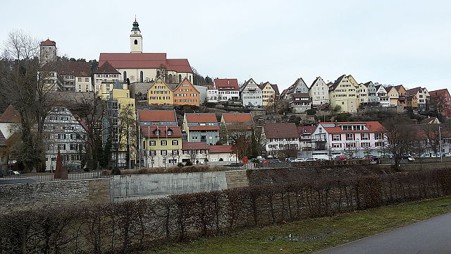 Sicht auf Altstadt von Horb am Neckar