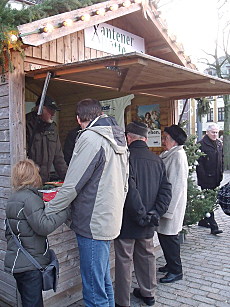 Der Ortsverband Xanten auf dem Xantener Weihnachtsmarkt 2010