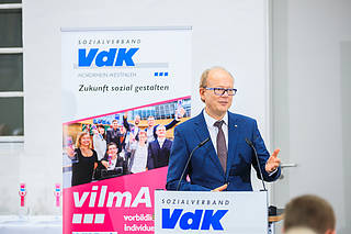 André Kuper, Präsident des Landtags NRW sowie Schirmherr des vilmA-Preises 2019