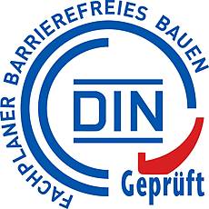 Logo DIN geprüfter Fachplaner