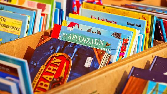Viele deutsche Kinderbücher