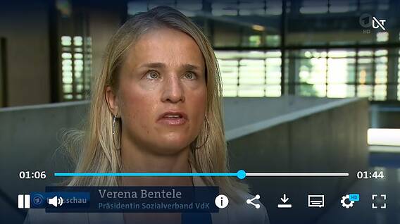Verena Bentele im Interview mit der Redaktion von tagesschau.de