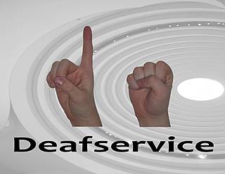 (Deafservice Logo)