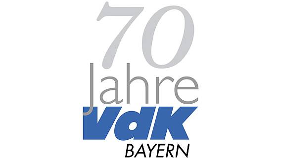 Logo: 70 Jahre VdK Bayern