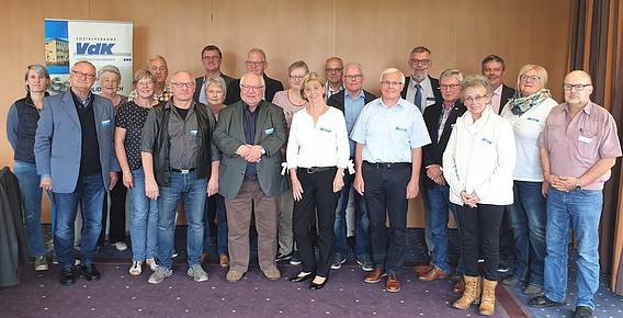 Gruppenfoto der teilnehmenden Ehrenamtlichen in Adendorf