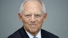 Das Bild zeigt Bundespräsident Wolfgang Schäuble