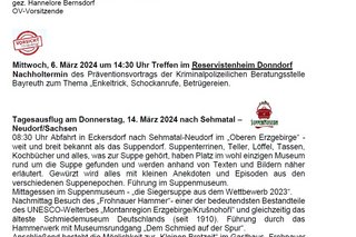 Mitteilungsblatt mit Vorschau 2024 März/April