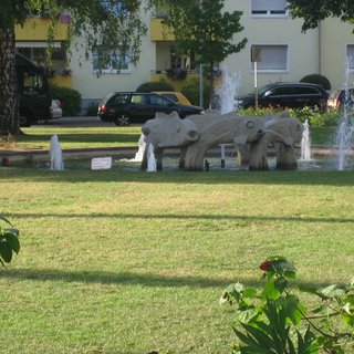 Brunnen in der Gartenstadt